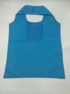 Bolsa de Compras Plegable Cuadrada de una Pieza, Abierta, Ecológica, Portátil, Hecha de Tela Oxford de Poliéster, con Logotipo Personalizable - Product Image 5