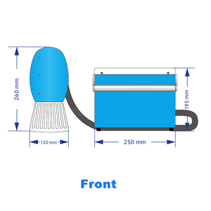 เครื่องมาร์กกิ้งไฟเบอร์เลเซอร์ไร้สายขนาดเล็ก 30W พร้อมแบตเตอรี่ลิเธียม 20W ระบบปรับตำแหน่งแบบกัลโว ออลอินวัน - Product Image 3