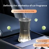 Flacon de parfum pour voiture en verre de 100 ml, diffuseur d'aromathérapie longue durée, désodorisant d'intérieur, logo personnalisable