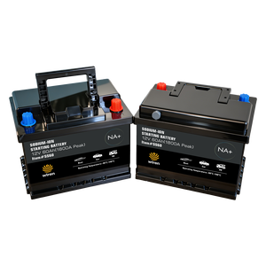 Batería de Arranque de Iones de Sodio de 12V 60Ah 1800A Pico, Batería de Sodio NA+ para Coche, Barco, RV, -40°C ℃ ~140 ℃   Rango de Temperatura Amplio - Product Image 2