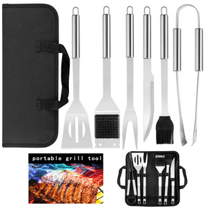 Accessoires <span class=keywords><strong>BBQ</strong></span> en acier inoxydable de haute qualité <span class=keywords><strong>Set</strong></span> <span class=keywords><strong>BBQ</strong></span> Grills Tools - Product Image 3