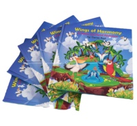 Libro de Cartón Personalizado de Fábrica para Niños - Libro de Actividades Educativo de Tapa Dura Colorido para Niños, Opciones de Papel de Tamaño Personalizado, Perfecto