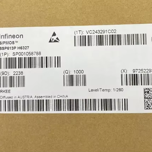 BSP613PH6327 SOT223 MOSFET per Montaggio Superficiale, Nuovo Originale, Garanzia 90 Giorni, Servizio BOM, Componente Elettronico - Product Image 1