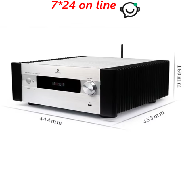 Winner AD-86D HIFI Multi-Function 2 Channel Super Class a High-Power Power Amplifier with AD-1955 Decoding 400W/8 Ohm