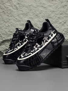 รองเท้าผู้ชายแบบสั่งทำพิเศษสำหรับฤดูใบไม้ผลิและฤดูร้อน พื้นหนา ยืดหยุ่นได้ ใช้งานได้หลากหลาย สไตล์สปอร์ตและลำลอง ไซส์ใหญ่พิเศษ - Product Image 5