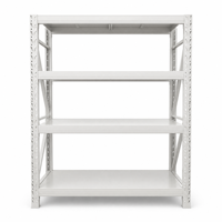 Système de stockage industriel sur mesure pour garage, étagères à palettes en acier laminé à froid sans boulons, anti-corrosion