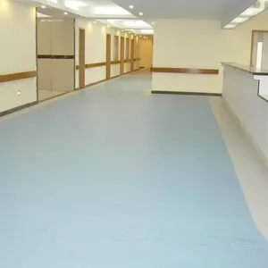 Anti-Slip 3Mm Pvc Industrie Vloerbedekking Ziekenhuis Homogene Pvc Vinyl Vloeren