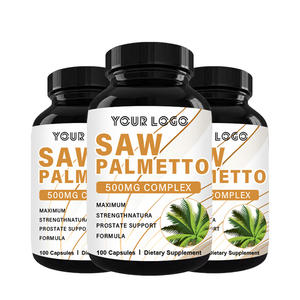Wholesale Men's Health Supplement Saw Palmetto Capsules with Serenoa Repens Extract DHT Blocker for <strong>Prostate</strong> &amp; Hair Support - Product Image 3