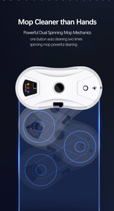 Robot de nettoyage de vitres automatique pour immeubles de grande hauteur, intérieur et extérieur, avec contrôle anti-chute, aspirateur de vitres - Product Image 4