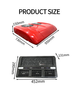 แอร์รถยนต์ 12v แอร์หลังคา 24V สำหรับรถบรรทุก รถยนต์ รุ่น EAC002.T23.01 แอร์รถยนต์ 12v EA - Product Image 6