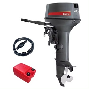 Motor de 2 Tiempos con Eje Largo de 40 Pulgadas, Motor Profesional para Barcos Comerciales, Uso en Agua Salada - Product Image 4