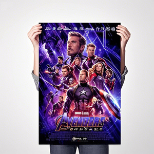Affiche publicitaire personnalisée grand format en papier kraft imprimé offset, avec <span class=keywords><strong>film</strong></span> laminé, couleurs CMYK, pour films, photos, musique et publicité commerciale - Product Image 4