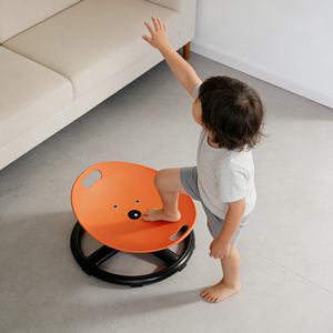 Ensemble de chaises tournantes sensorielles colorées qui facilite les activités de thérapie de groupe et le développement des compétences sociales - Product Image 3