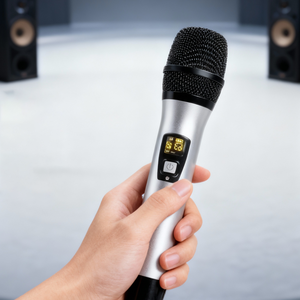 SP-VMP14คาราโอเกะในครอบครัวไมโครโฟนไร้สาย VHF อเนกประสงค์แบบพกพาตัวรับสัญญาณ cardioid กลางแจ้ง /mall/church events - Product Image 3