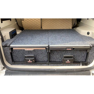 Système de tiroirs coulissants pour lit de voiture, tiroirs de rangement arrière adaptés à Mitsubishi Pajero V97 V93 VRD4X4, tiroirs de camping, tiroirs de transport - Product Image 6