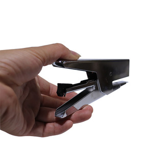 Engrapadora Plateada Gris para Oficina, de Alta Resistencia, 25 Páginas, Engrapadora <span class=keywords><strong>Pequeña</strong></span> Normal, Conveniente para Estudiantes - Product Image 5