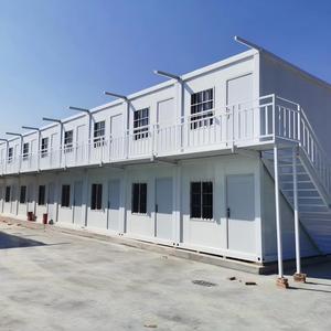 บ้านสำนักงานเคลื่อนที่แบบตู้คอนเทนเนอร์ ประกอบได้ ถอดประกอบได้ บ้านแผงแซนวิชเคลื่อนย้ายได้ ส่งออกเร็ว รุ่น LCL รับประกัน 1 ปี - Product Image 1
