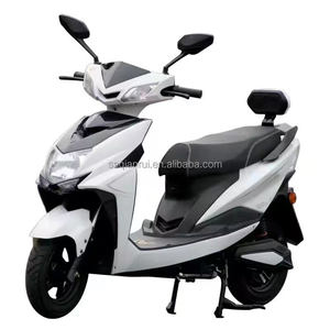 Scooter électrique haute vitesse avec moteur de course 60v sans balais, moto tout-terrain, comprend des boîtes latérales, vélo électrique scooter - Product Image 5