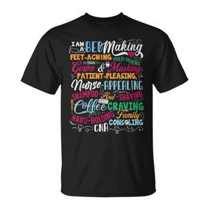 Camiseta para amantes de la enfermería con certificación Cna, color negro, unisex, talla M para adultos - Product Image 1