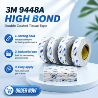 For 9448A Pressure Sensitive Adhesive Water Activated Hot Melt Acrylic Double Sided Copper Foam Die Cut Textured Masking Tape