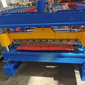 Tuile de toiture de tole ondule En acier de COULEUR de đôi couche de Haute qualite faisant Le Petit đau formant La máy - Product Image 1