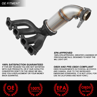 Convertidor Catalítico 674-953 para Chevy Colorado GMC Canyon 2.9L 2007-2012, Colector de Escape con Juntas, Piezas de Repuesto para Automóviles