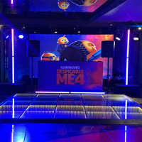 Lumière Disco 3D LED Dance Floor Lights pour DJ Party Floor Show