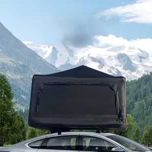 <span class=keywords><strong>Tente</strong></span> <span class=keywords><strong>de</strong></span> <span class=keywords><strong>toit</strong></span> SUV imperméable à la pluie Shell Castle Camping en plein air portable gonflable pour <span class=keywords><strong>berline</strong></span> autonome en tissu Oxford - Product Image 2