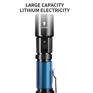 Warsun y65s mạnh mẽ <span class=keywords><strong>Torch</strong></span> 1000lm ngoài trời USB-C có thể sạc lại chiến thuật thiết kế mới zoom ánh sáng mạnh mẽ ROTARY loại Led đèn pin - Product Image 6