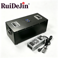 Conception compacte, température de fonctionnement -25°C ° De la lettre C à la lettre 60 ° Batterie au lithium C AGV avec chargeur pour la livraison de matériaux en bord de ligne dans les systèmes de manutention de palettes