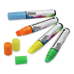 Mini Marcadores de Tiza Líquida al por Mayor, Punta Reversible, Marcadores de Tiza para Pizarra de Borrado en Seco y Húmedo - Product Image 1