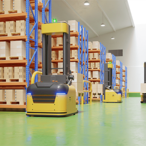 Vehículo de guiado automático con batería, 1,5 toneladas, 1,8 toneladas, 2 toneladas, camiones Robot logísticos, carretilla elevadora AGV en venta, carretilla elevadora, precio de Robot AGV - Product Image 3