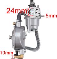 GX160 GX200 Carburateur double carburant pour HON-DA GX 160 GX 200 Kit de conversion essence/GPL 2KW 2.8KW 170F Générateur Pompe à eau