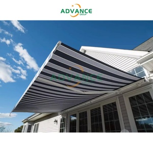 Mái hiên có thể thu vào băng cassette đầy đủ cho không gian thương mại và khu vực ngoài trời giải pháp bóng râm linh hoạt cho mọi điều kiện - Product Image 5