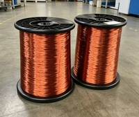 Fil d'aluminium émaillé sur mesure, échantillon disponible, prix usine pour solénoïde automobile