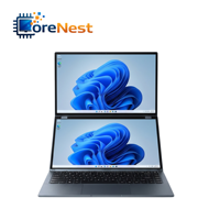 Portátil CoreNest de 14 Pulgadas con Pantalla Táctil Dual, Intel Core I7 1270P, Teclado Magnético, para Oficina y Negocios