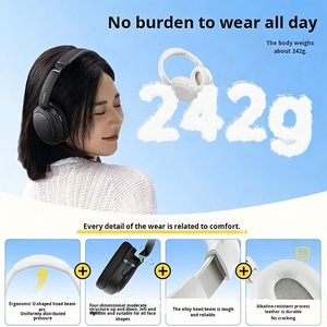 Audífonos Inalámbricos <span class=keywords><strong>Edifier</strong></span> W800BT Over-Ear Resistentes al Agua con ENC para Deportes y Juegos, Uso Prolongado sin Dolor - Product Image 5