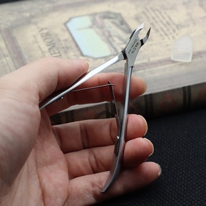 Fabricante en Stock uñas artificiales profesionales Nail Art removedor de cutículas 5mm Acero inoxidable cutícula Nipper para salón - Product Image 3