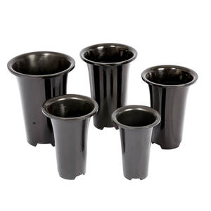 Pot <span class=keywords><strong>d</strong></span>'<span class=keywords><strong>orchidée</strong></span> rond de fleur durable du plastique 1 #2 #3 #4 #5 # pour la <span class=keywords><strong>graine</strong></span> hydroponique - Product Image 2