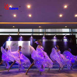 I costumi delle ali di Isis hanno portato vestiti luminosi colorati a farfalla d'angelo - Product Image 6
