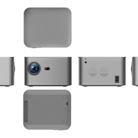 Proyector Inteligente LCD HY350 1080P, Android 11.0, Allwinner H713, Proyector Portátil, Smart TV, WIFI, Proyector para el Hogar
