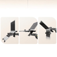 Support pour ordinateur portable, support pour ordinateur portable, accessoires informatiques, support pour ordinateur portable de 10 à 15 pouces, support long à bras unique, support de moniteur, support de levage, support pour ordinateur portable