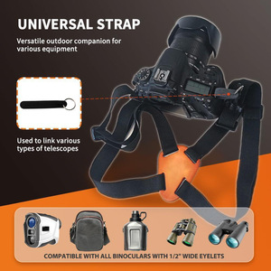 Suncore Camera Harness Strap Nylon Orange Professional Utility Style Photography Equipment - Product Image 4