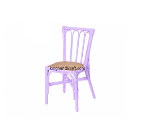 Silla Infantil de Ratán Hecha a Mano para Alquiler en Fiestas, Muebles para Eventos Infantiles Estilo Boho, Decoración para Cumpleaños y Bodas - Product Image 1
