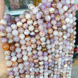 Cuentas Redondas de Ágata Aurora de Piedra Natural, una Cadena de Cuentas para Hacer Joyas de Bricolaje, Pulseras para Mujeres y Hombres, Joyería de Regalo - Product Image 6