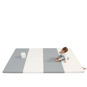 Tapis <span class=keywords><strong>de</strong></span> jeu pliable pour bébé, non toxique, éducatif, en mousse EPE souple, pour les activités au sol, pour les nouveau-nés, utilisation en intérieur - Product Image 3