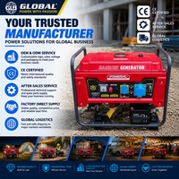 X-men 6KW Benzin-Generator von GLB mit Autostart, 50/60Hz Hochleistungsdesign für Raue Umgebungen und Baustellen