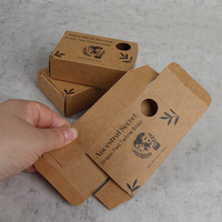 Cajas de Embalaje de Jabón de Papel Kraft Reciclado Vacías Personalizadas con Ventana, Cierre Magnético y Cinta