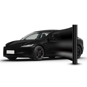 Mate Negro Verde 1,52*15M TPU PPF Satén Car Wrap Vinilo Cuerpo completo Frosting Película teñida en negro Función de cambio de color Películas para automóviles - Product Image 1