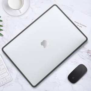 Funda Protectora Premium 2025 a Prueba de Golpes <span class=keywords><strong>para</strong></span> <span class=keywords><strong>MacBook</strong></span> de 14/16 Pulgadas, Protección de Bordes Mejorada, Pantalla Transparente con Logotipo, Ecológica - Product Image 2